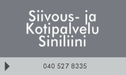 Siivous- ja Kotipalvelu Siniliini logo